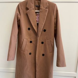 NWT brown trench coat